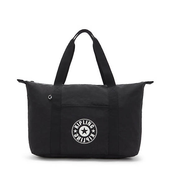 Kipling Art Medium Lite Tote Çanta Siyah | TR 1765QM